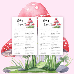 Coccinelle - Bébé Quiz Jeu de Baby Shower