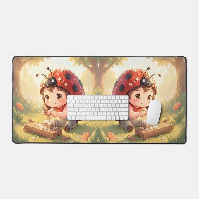 Coccinelle et le royaume de nectar caché (Clavier et souris)