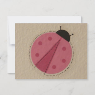 coccinelle rose