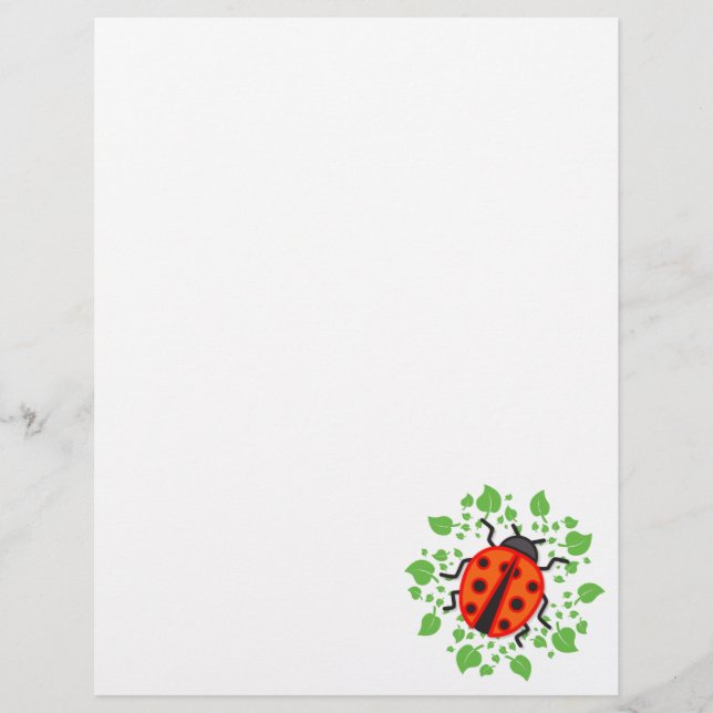 coccinelle rouge (Devant)