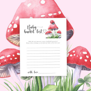 Coccinelle sur champignons rouges - Liste de chose