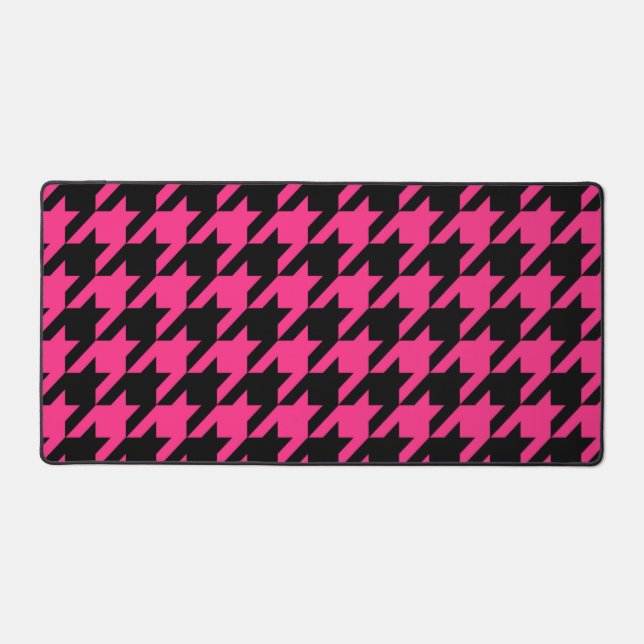 Coche de pied de chemise rose noir (Recto)