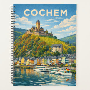 Cochem Allemagne Art de voyage vintage