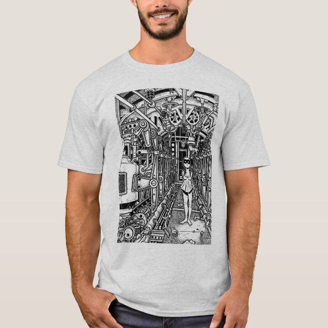 Cochlée et T-shirt 1 d'Eustachia (Devant)