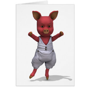 Cochon De Ballet En Pointe