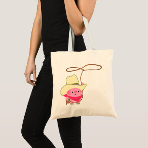 Cochon De Bois De Dessin De Carton Avec Sac fourre