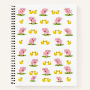 Cochon de Carnet spirale
