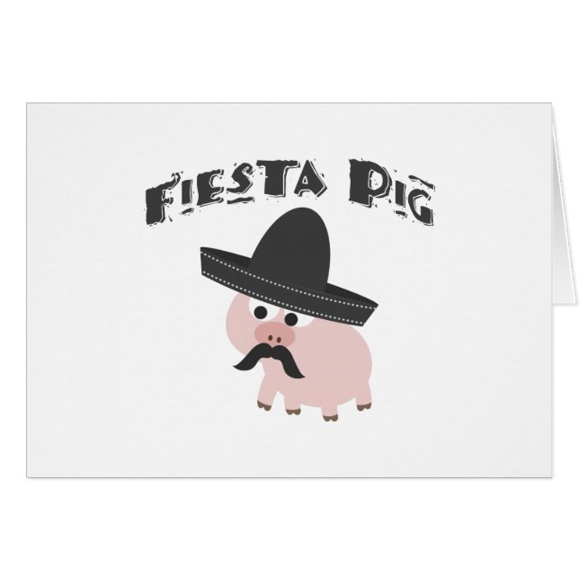 Cochon de Fiesta (Devant Horizontal)