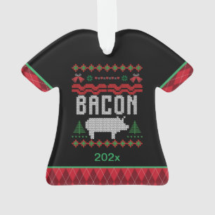 Cochon de Fil de Feu Personalisé, vilain ornement