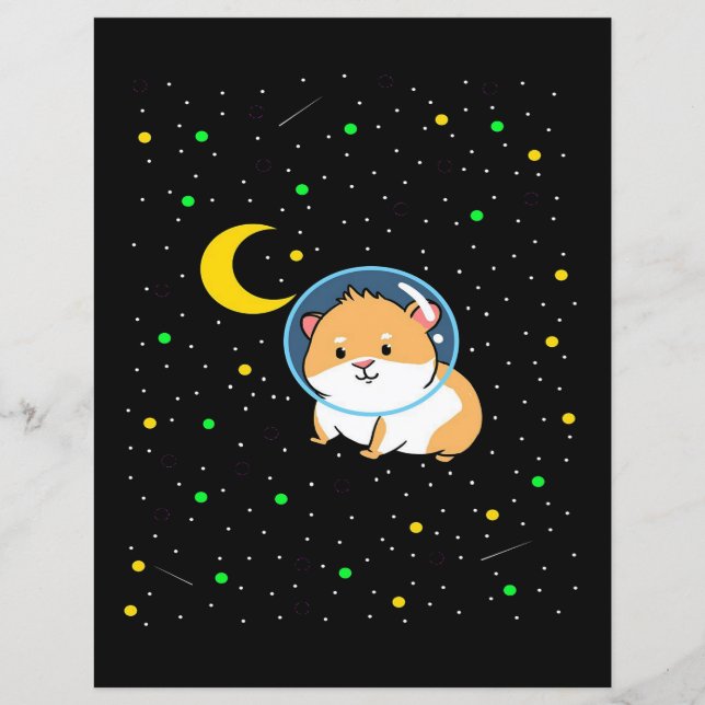 Cochon De Guinée Dans L'Espace | Cute Astronomie G (Devant)