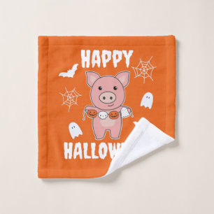 Cochon Happy Halloween Citrouille Chat costume
