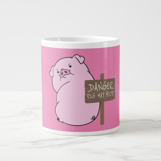 Cochon May Bite Spécial Mug (Devant)