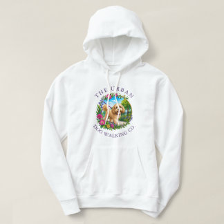 Cockapoo Promeneur de Chiens Sweat à Capuche Logo 