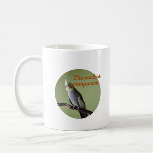 Cockatiel bird mug