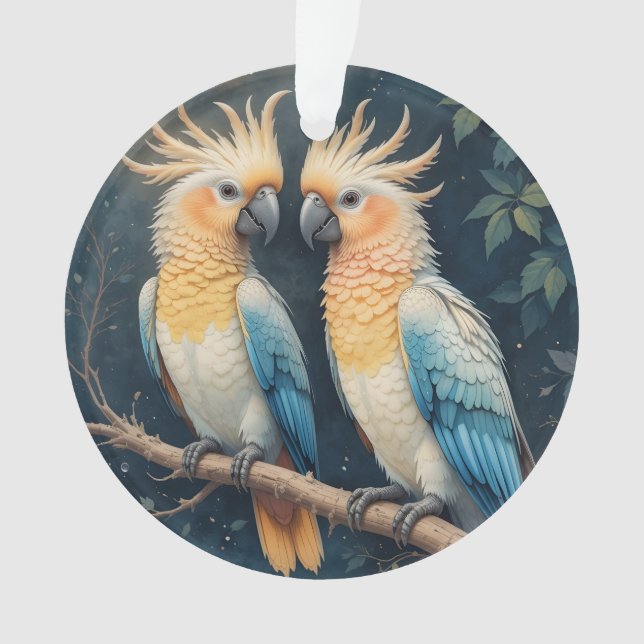 Cockatoo Parrot Couple (devant)
