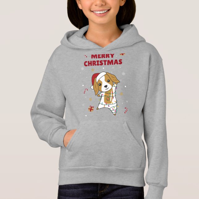 Cocker Espagnol Chien de Noël Animaux d'hiver Chie (Devant)