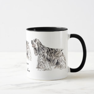 Cocker Mom, American Cocker Spaniel Ceramic Mug
