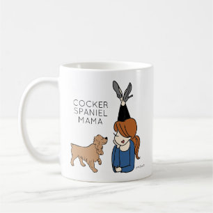 Cocker personnalisé Spaniel Mama Coffee Mug
