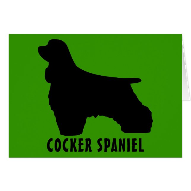 Cocker Spaniel (Devant horizontal)