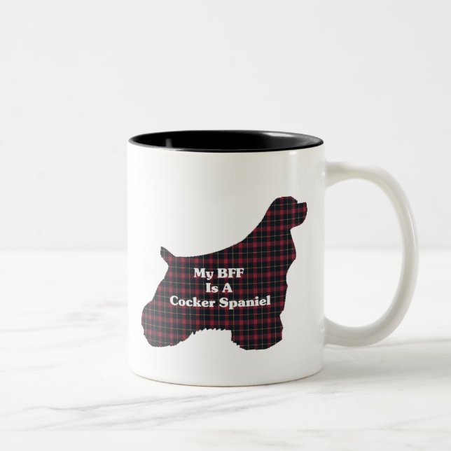 Cocker Spaniel BFF Mug (Droit)