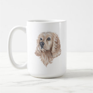 Cocker Spaniel Chien Mug | 15 oz