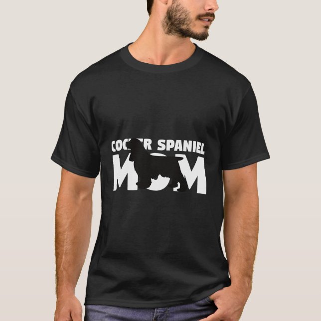 Cocker Spaniel Maman Sweat - shirt à capuche Chien (Devant)