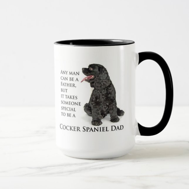 Cocker Spaniel Papa Mug (Droite)