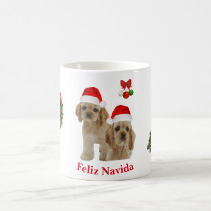 Cocker spaniel tasse à café