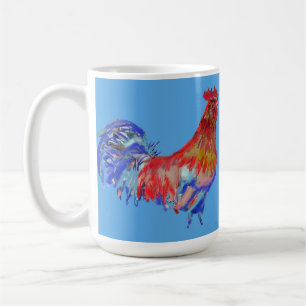 Cockerel Cockerel Chicken Art Mug