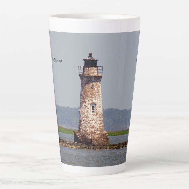 Cockspur Island Lighthouse latte mug (Devant)