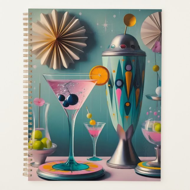 Cocktail atomique futuriste du milieu du siècle (Devant)