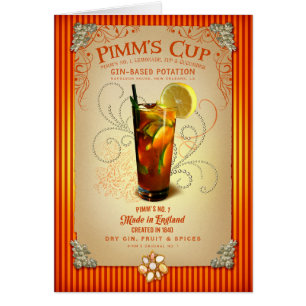 Cocktail de la tasse de Pimm de collection de NOLA