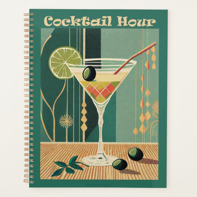Cocktail de l'heure Moderne du milieu du siècle Ma (Devant)