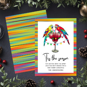 Cocktail de Noël personnalisé Macaw Tropical
