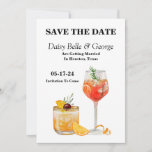 Cocktail Enregistrer La Date Invitation<br><div class="desc">Levez un verre pour aimer avec notre Cocktail élégant Enregistrer l'invitation Date! Ce design chic présente d'élégantes illustrations de cocktails et une typographie sophistiquée, donnant le ton parfait pour votre prochaine célébration. Avec une palette de couleurs vibrantes qui capte l'excitation d'un rassemblement animé, cette invitation invitation vos invités à marquer...</div>