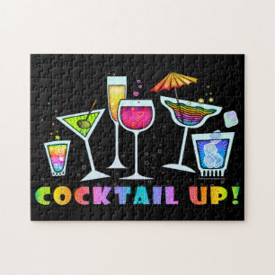 COCKTAIL HAUT VERRES PUZZLES