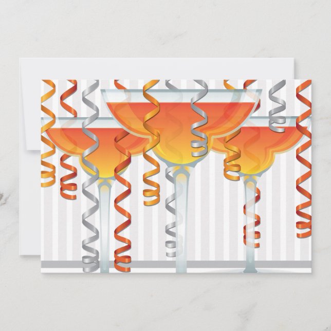 Cocktail orange et ruban (Devant)