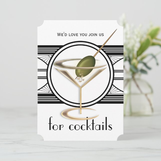 Cocktail Party Grandes invitations (Debout devant)