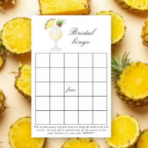 Cocktail Pina Colada - Jeu de bingo pour enterreme