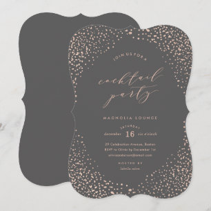 Cocktail Snowfall Invitation