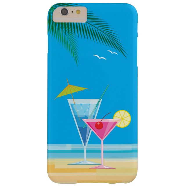 Cocktails tropicaux iPhone 6/6s Plus Coque (Dos)
