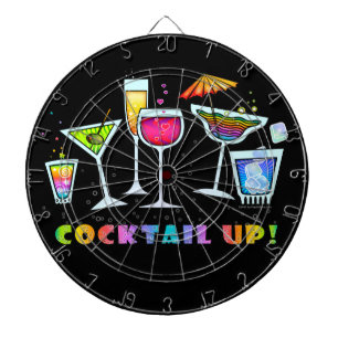 COCKTAILS VERRES HAUT CIBLE DE FLECHETTES