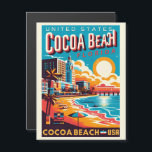 Cocoa Beach City Floride ligne de côte cadeaux<br><div class="desc">Découvrez la plage de Cocoa, nichée le long de la magnifique côte de Floride. Avec ses plages de sable immaculé et ses eaux cristallines, Cocoa Beach offre un cadre parfait pour vos produits personnalisés. Laissez votre créativité exploser en customisant des objets inspirés du soleil, du surf et du style de...</div>