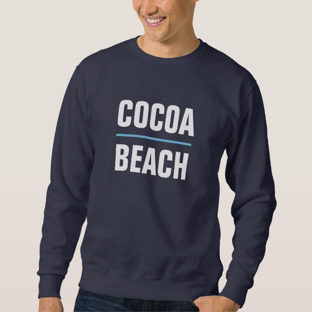 Cocoa Beach Floride Sweatshirt (Devant)