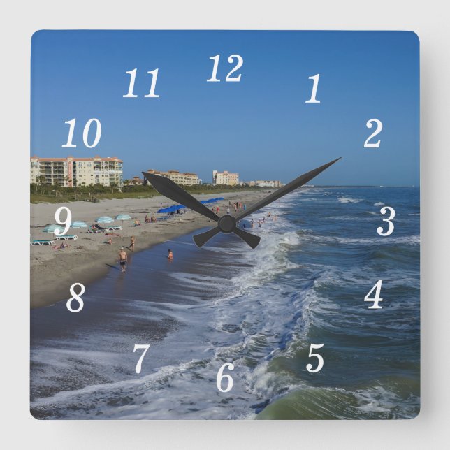 Cocoa Beach Horloge murale (Recto)