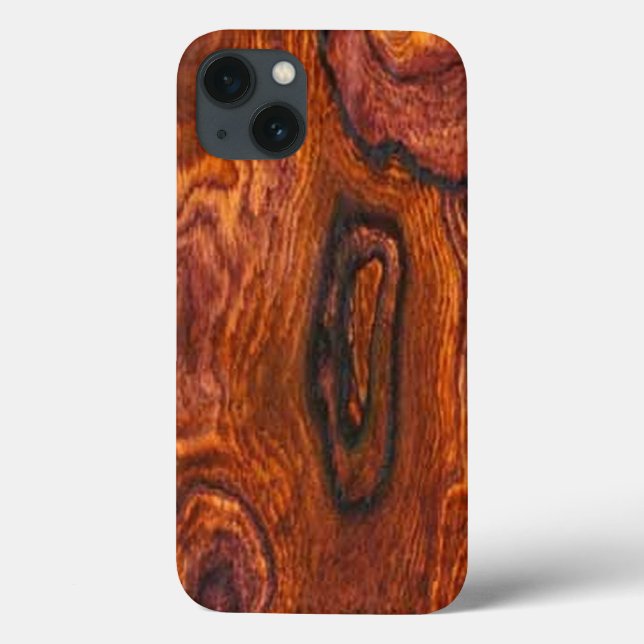 Cocobolo (bois) Coque ipad de finition (Verso)