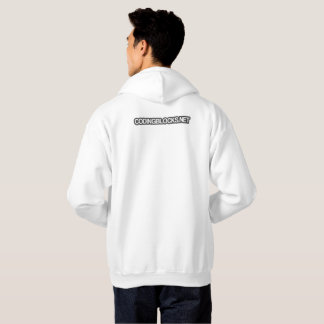 Codage du sweat - shirt à capuche de blocs