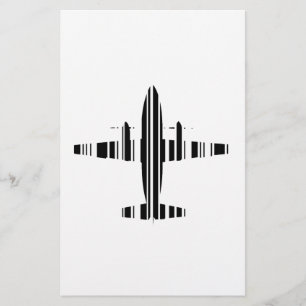 CODE BARRE AIRPLANE Jetstream Code barre Motif Des