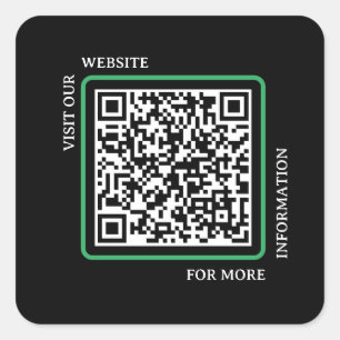 Code carré : Sticker pour connexion professionnell