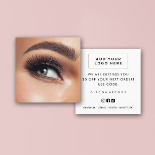 Code de coupon de marque professionnelle   Carte d